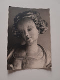 AK German. Museum Heil. Katharina, Holzfigur aus Zwettl in Niederösterreich.