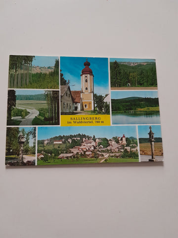 AK Sallingberg im Waldviertel.