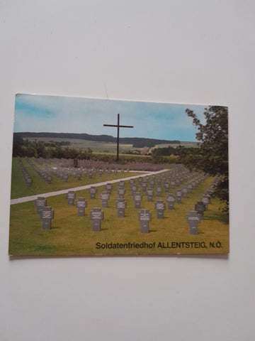 AK Soldatenfriedhof Allentsteig.