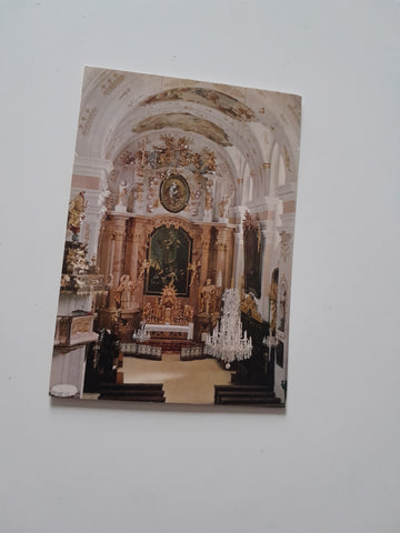AK Stadtpfarrkirche Waidhofen an der Thaya. Hochaltar.
