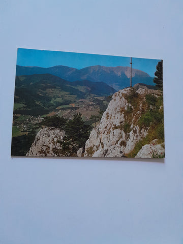 AK Hohe Wand. Große Kanzel mit Schneeberg.