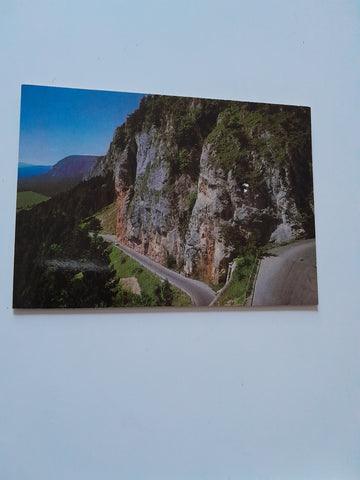 AK Bergstraße auf die Hohe Wand.