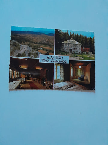 AK Hohe Wand. Wiener Neustädterhaus.