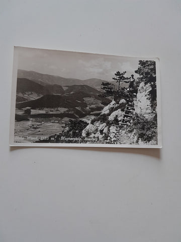 AK Hohe Wand. Wagnersteig. Ausstieg.