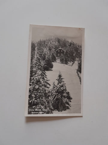AK Hohe Wand, Rößnerhütte. (1927)