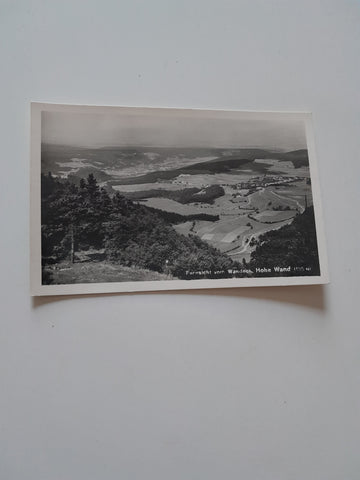 AK Fernsicht vom Wandeck, Hohe Wand.