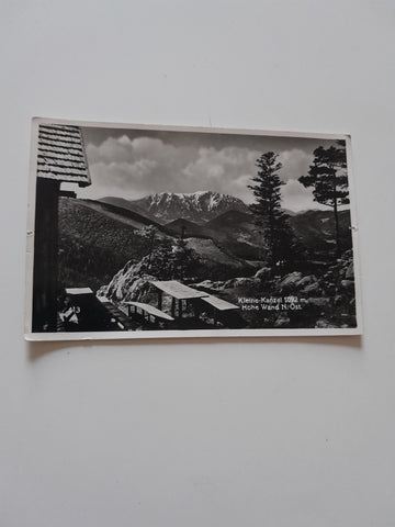 AK Kleine Kanzel. Hohe Wand. (1939)