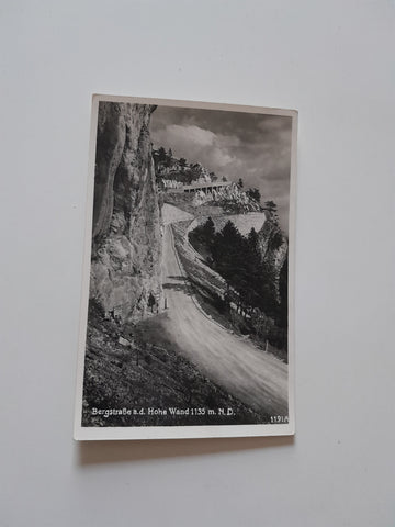 AK Bergstraße a.d. Hohe Wand.