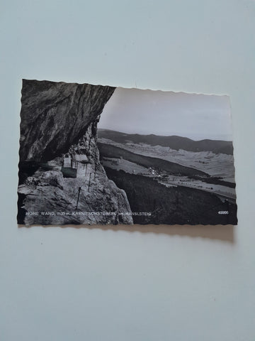 AK Hohe Wand. Karnitschstüberl am Hanslsteig.