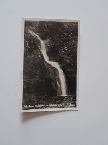AK Dürnbach Wasserfall bei Waldegg. (1939)