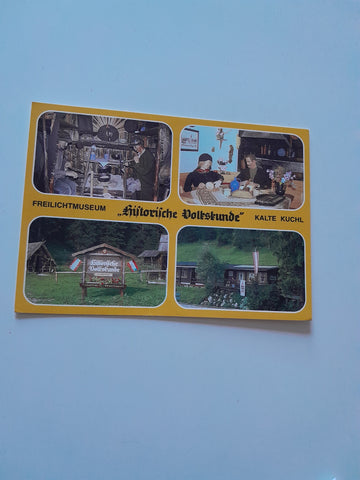 AK Rohr im Gebirge. Freilichtmuseum Historische Volkskunde Kalte Kuchl. Innerhallbach 42.
