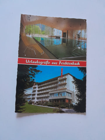 AK Feichtenbach. Karl Maisel Urlaubsheim der Metall- und Bergarbeitergewerkschaft.