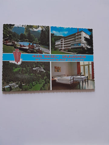 AK Feichtenbach. Karl Maisel Urlaubsheim der Metall- und Bergarbeitergewerkschaft.