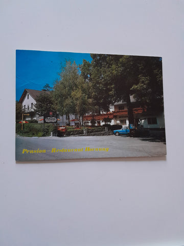 AK Miesenbach 16. Pension Restaurant Hornung.