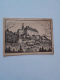 AK Schloss Krumbach. (orig. Holzschnitt v. Hubert Woyty-Wimmer, 1925)