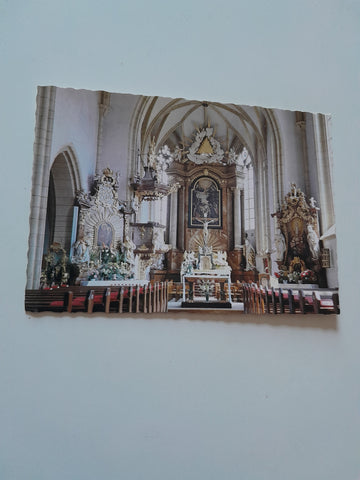 AK Kirchschlag in der Buckligen Welt. Pfarrkirche innen.