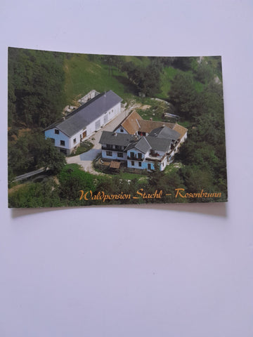 AK Hochwolkersdorf. Pension Stachl. Rosenbrunn.
