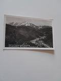 AK Blick von der Wallfahrtskirche geg. Schneeberg vom Mariahilfberg in Gutenstein.