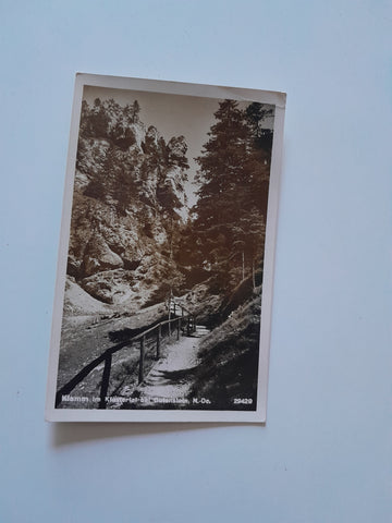 AK Klamm im Klostertal bei Gutenstein.