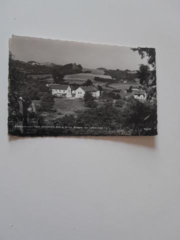 AK Bad Schönau. Kurhaus zum Landsknecht. (1957)