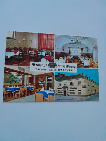 AK Wieselburg. Brauhof. Pächter: J. u. H. Wallner.