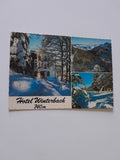 AK St. Anton an der Jeßnitz. Hotel Winterbach a.d. Mariazellerbahn.