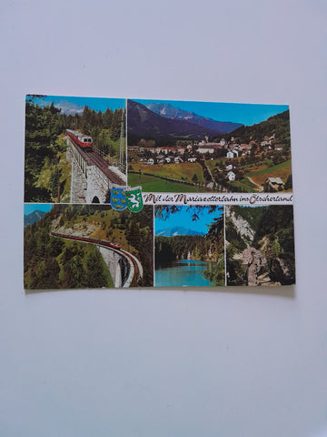 AK Mit der Mariazellerbahn ins Ötscherland.