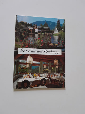 AK Lunz. Seerestaurant Grubmayr.