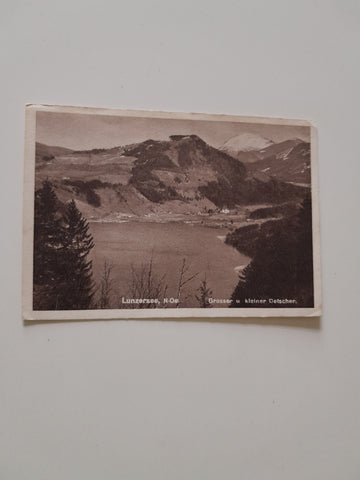AK Lunzersee. Grosser u. kleiner Ötscher.