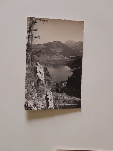 AK Lunzersee mit Ötscher.