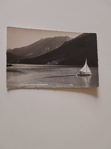 AK Lunzersee mit Scheiblingstein.