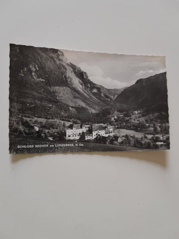 AK Schloss Seehof am Lunzersee. (1960)