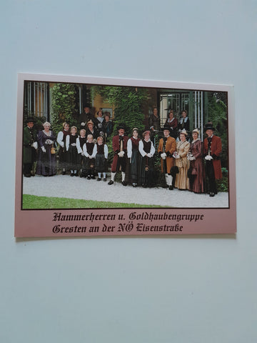 AK Gresten. Hammerherren u. Goldhaubengruppe.