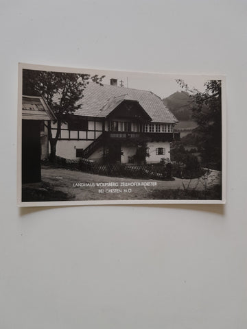 AK Landhaus Wolfsberg Zellhofer-Forster bei Gresten.
