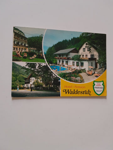 AK Göstling/Ybbs. Hotel Pension Waldesruh. M.u.O. Vielhaber.