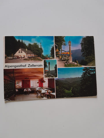 AK Alpengasthaus Paßhöhe Zellerain. K.R. Engleitner.
