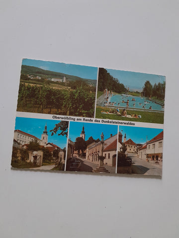 AK Oberwölbling am Rande des Dunkelsteinerwaldes.