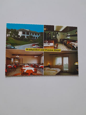 AK Unter-Tullnerbach. Waldgasthof Pension Franz Rieger. Irenental, Strohzogl 67.