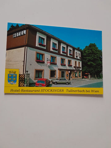 AK Tullnerbach. Hotel Restaurant Stockinger. Hauptstraße 46.
