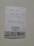 Autogrammkarte Christa & Adele. (Handsignierte Widmung) Rabenstein an der Pielach