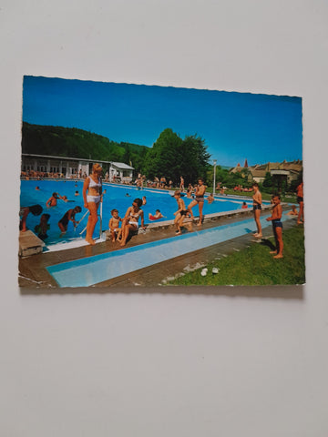 AK Rabenstein an der Pielach. Schwimmbad.