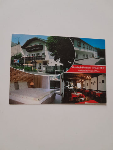 AK Purkersdorf. Gasthof Pension Wachter. Wienerstraße 63.