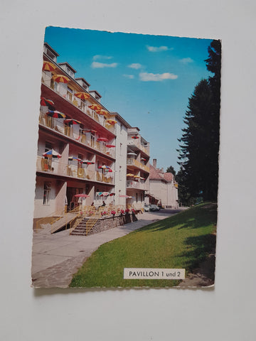 AK Rekawinkel. Sanatorium Rekawinkel bei Wien. Pavillon 1 und 2.