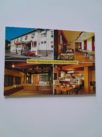 AK Gablitz. Hotel Restaurant Leo u. Resi Hohnecker.