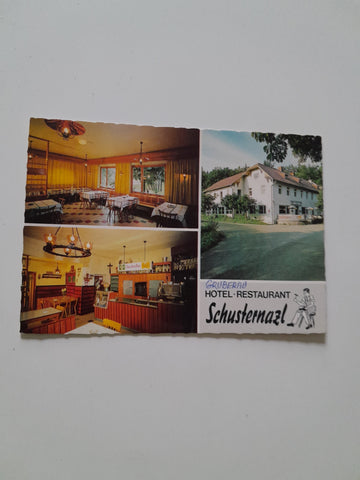 AK Grubenau 12. Hotel Restaurant Schusternazl. Inhaber: Franz Ulm.
