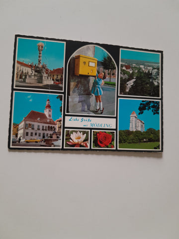 AK Liebe Grüße aus Mödling.