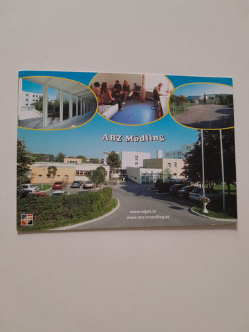 AK ABZ Mödling. (Ausbildungszentrum und Wohnheim der Österr. Jungarbeiterbewegung. Dr. Bruno Buchwieser-Gasse 1.