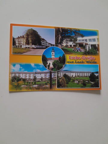 AK Liebe Grüße aus Laab im Walde.