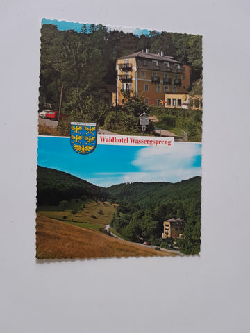 AK Wassergspreng 6. Restauration Waldhotel Wassergspreng.