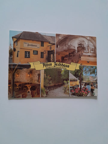 AK Gumpoldskirchen. Altes Zechhaus Familie Krug. Kirchenplatz 1.